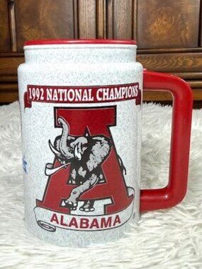 Vintage *Rare* University of Alabama 1992 National Champions 13-0 Travel Mug